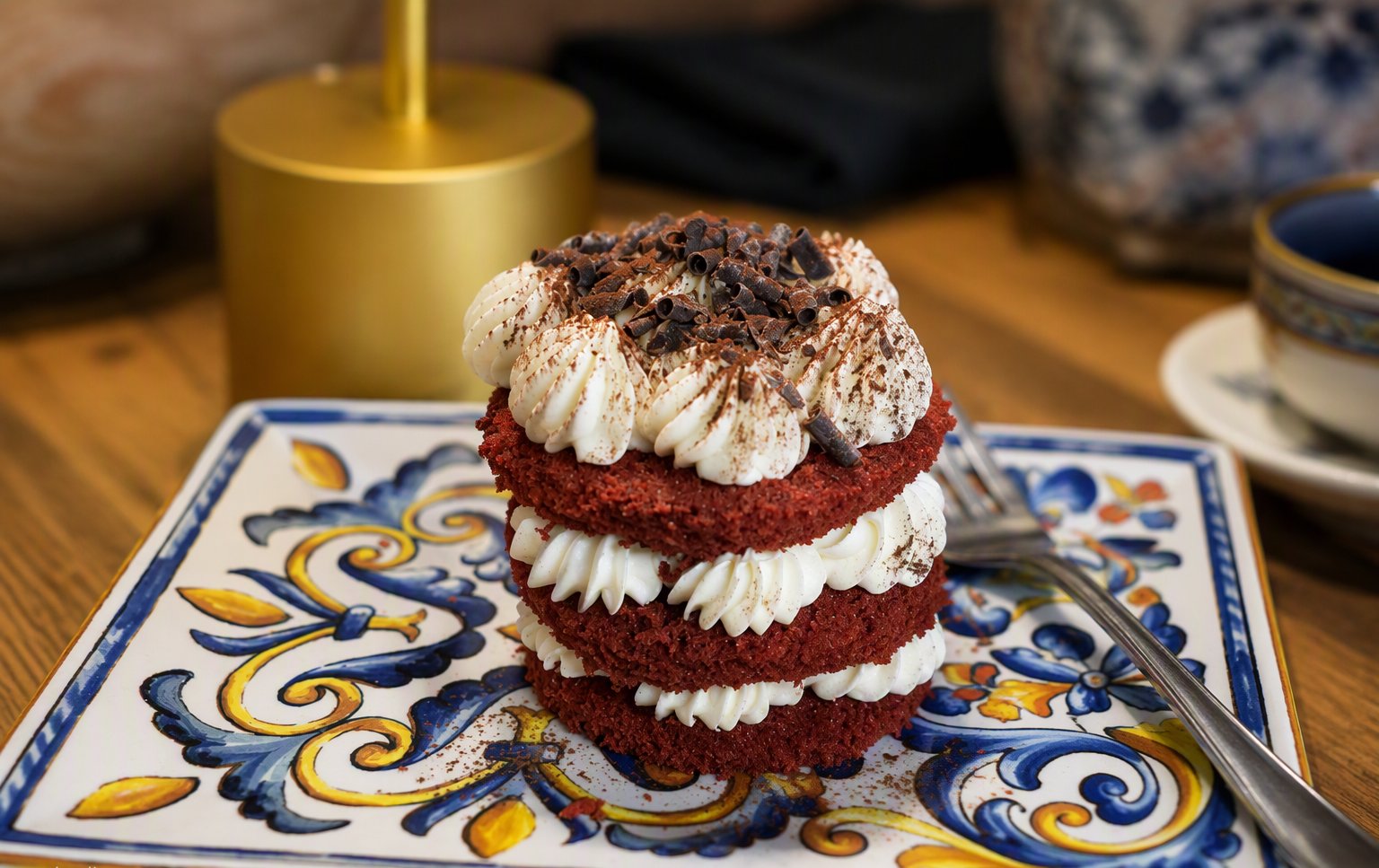 Red velvet al mascarpone