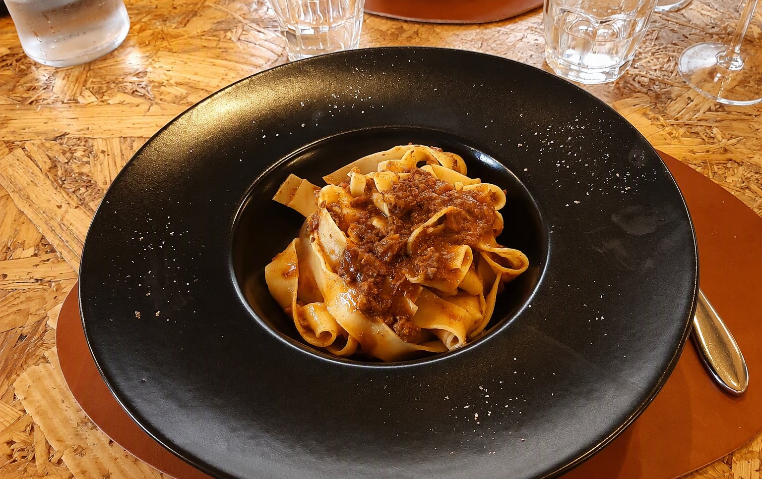Pappardelle al ragù